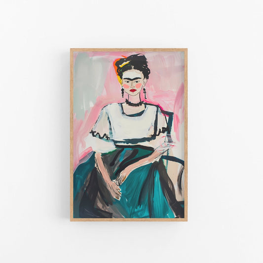 Cultural Portrait Wall Art Print