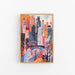 Whimsical Chicago Cityscape Art Print